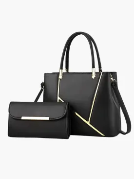 Aurora | Elegant Handbag and Clutch Set