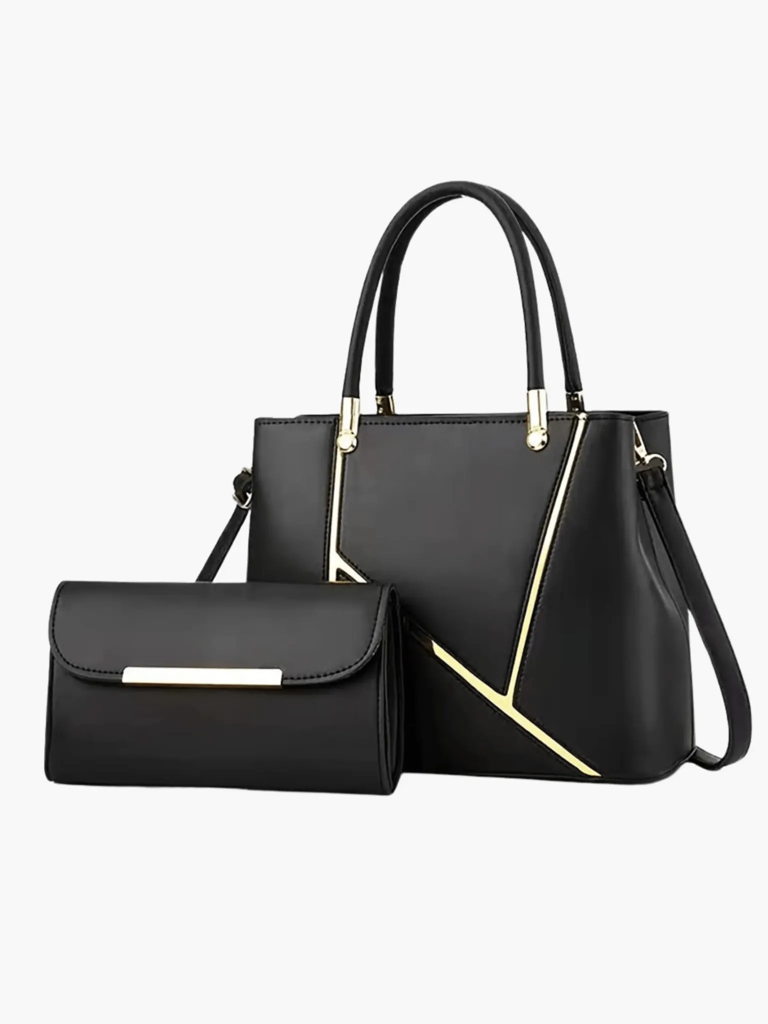 Aurora | Elegant Handbag and Clutch Set