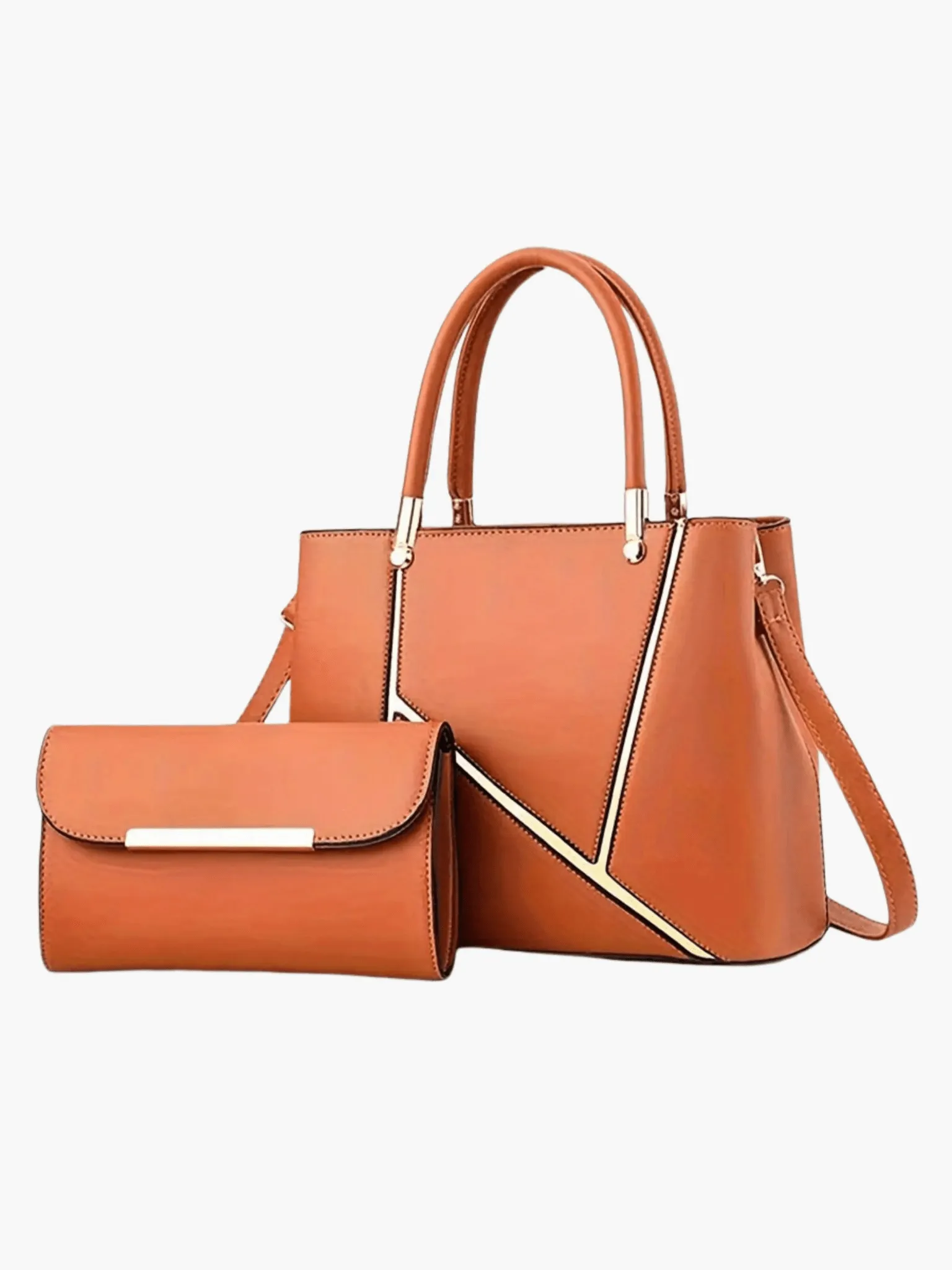 Aurora | Elegant Handbag and Clutch Set
