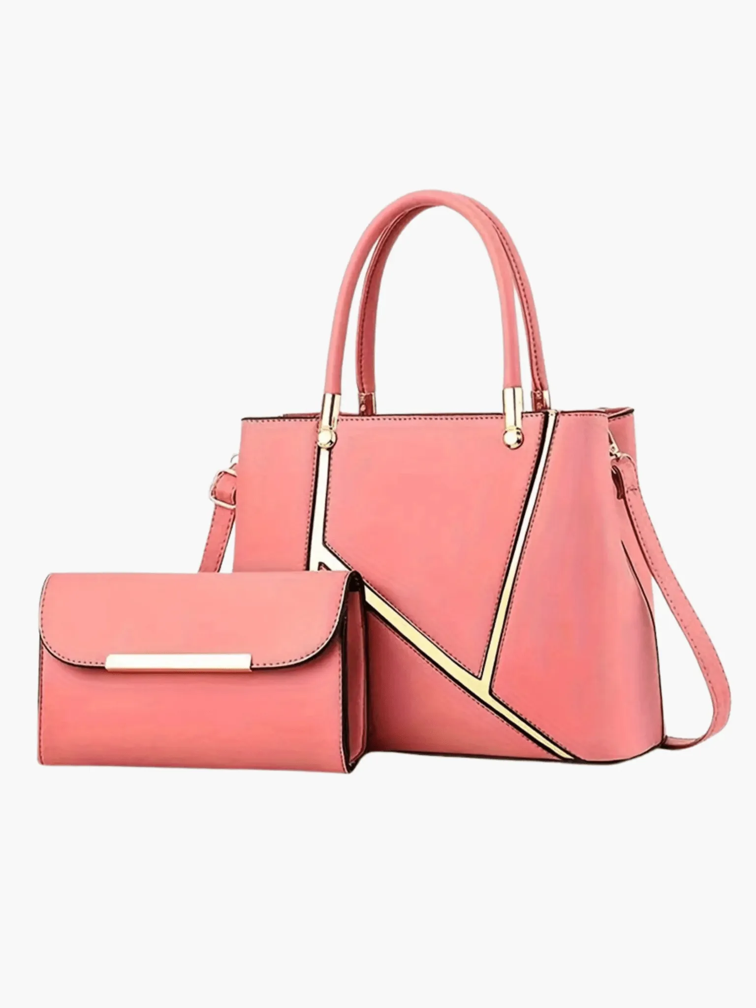 Aurora | Elegant Handbag and Clutch Set