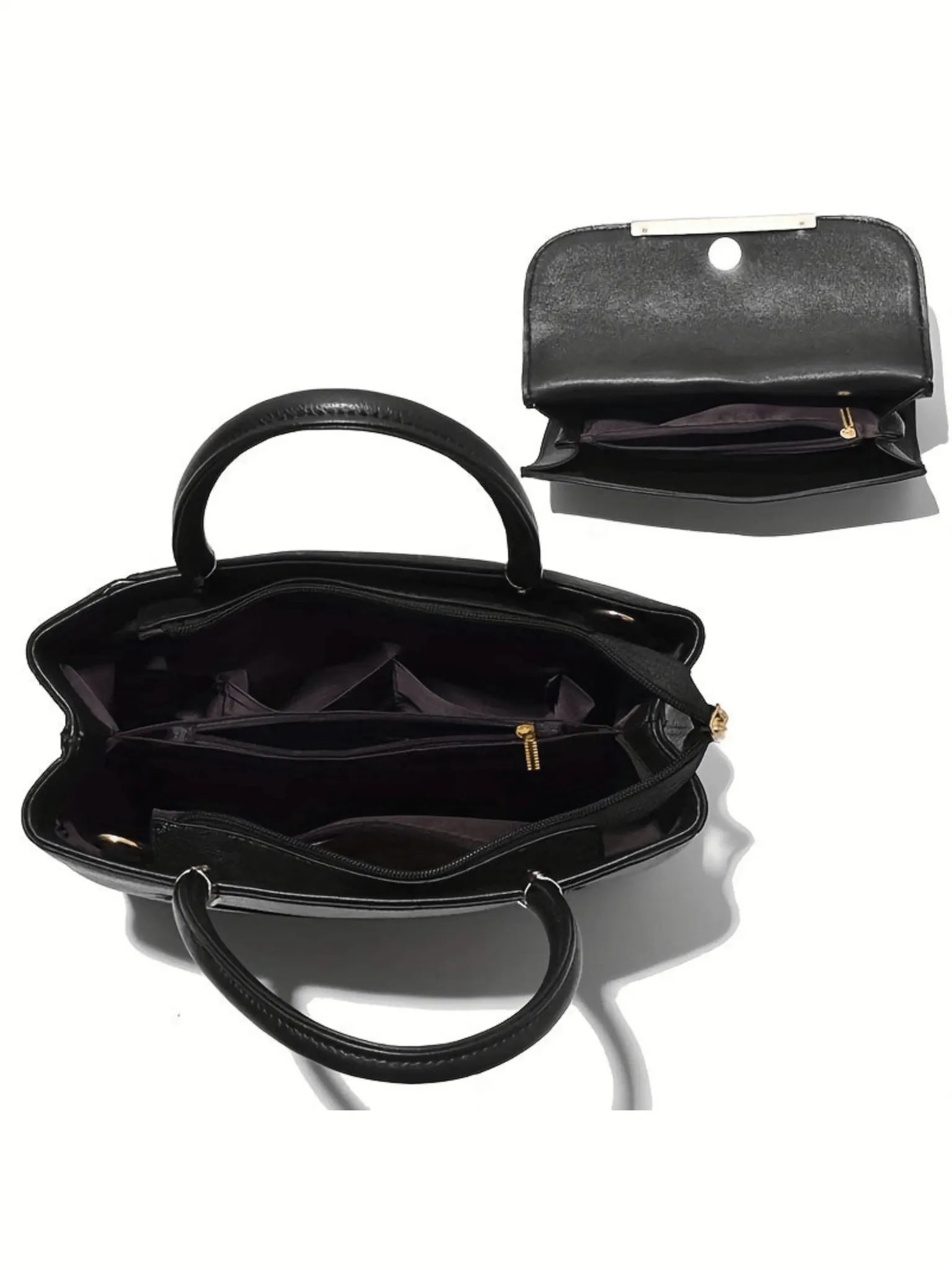 Aurora | Elegant Handbag and Clutch Set