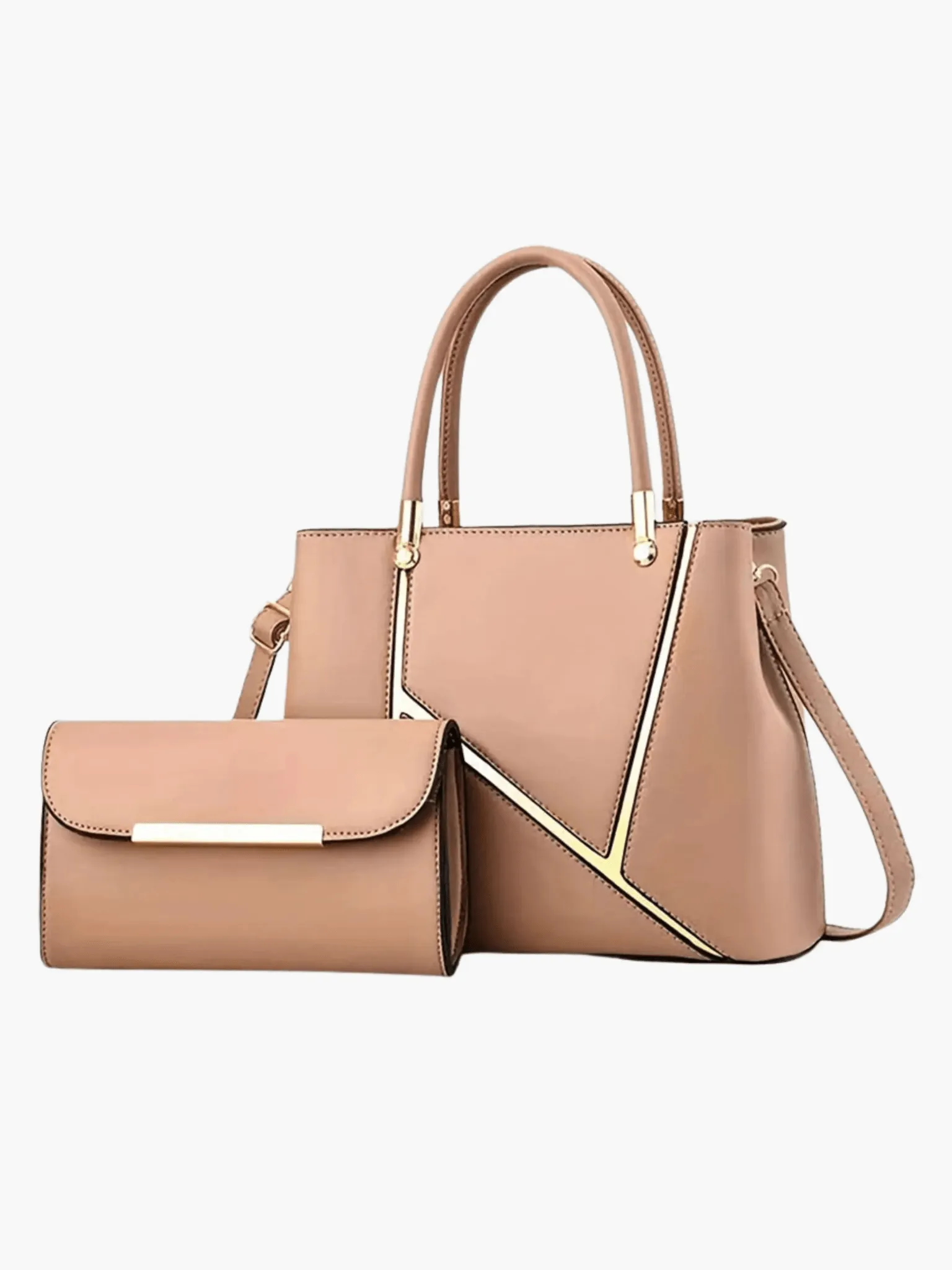 Aurora | Elegant Handbag and Clutch Set
