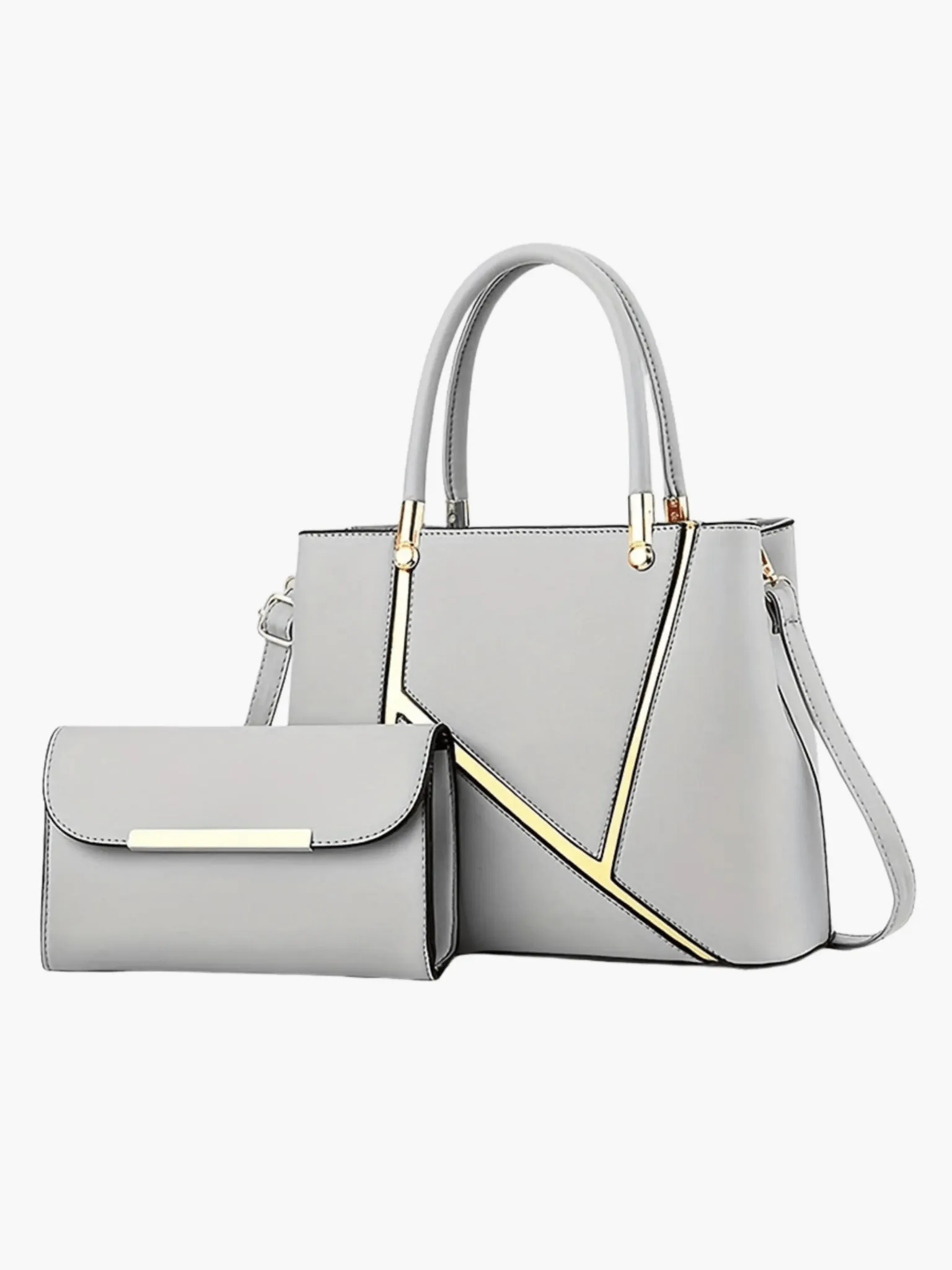 Aurora | Elegant Handbag and Clutch Set