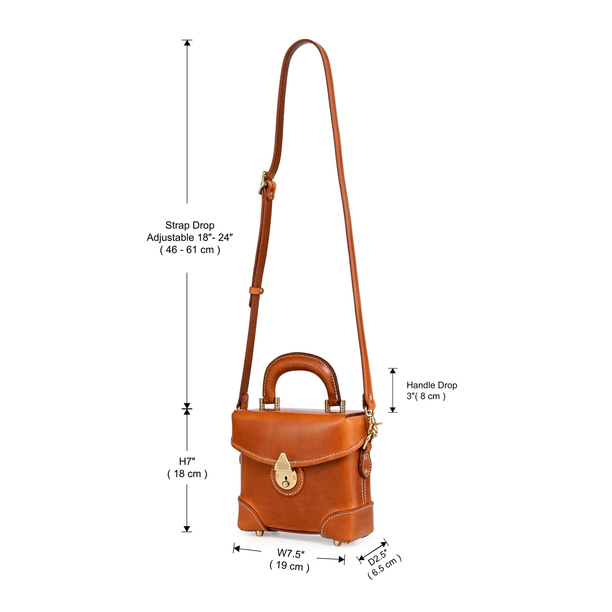 Azalea Vintage Box Crossbody