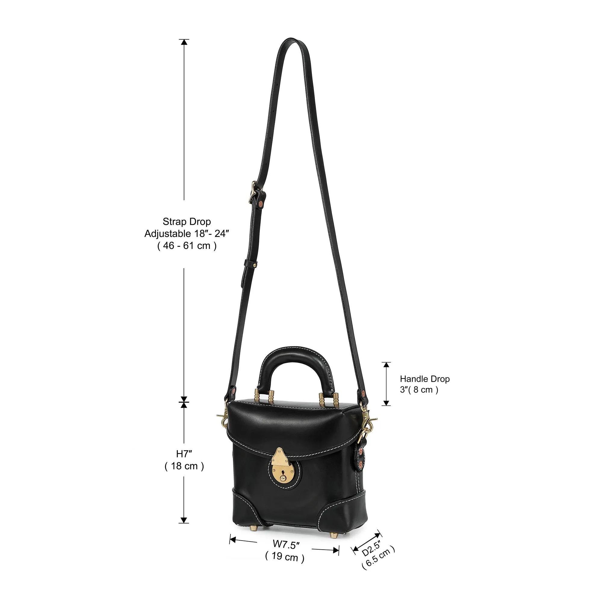 Azalea Vintage Box Crossbody