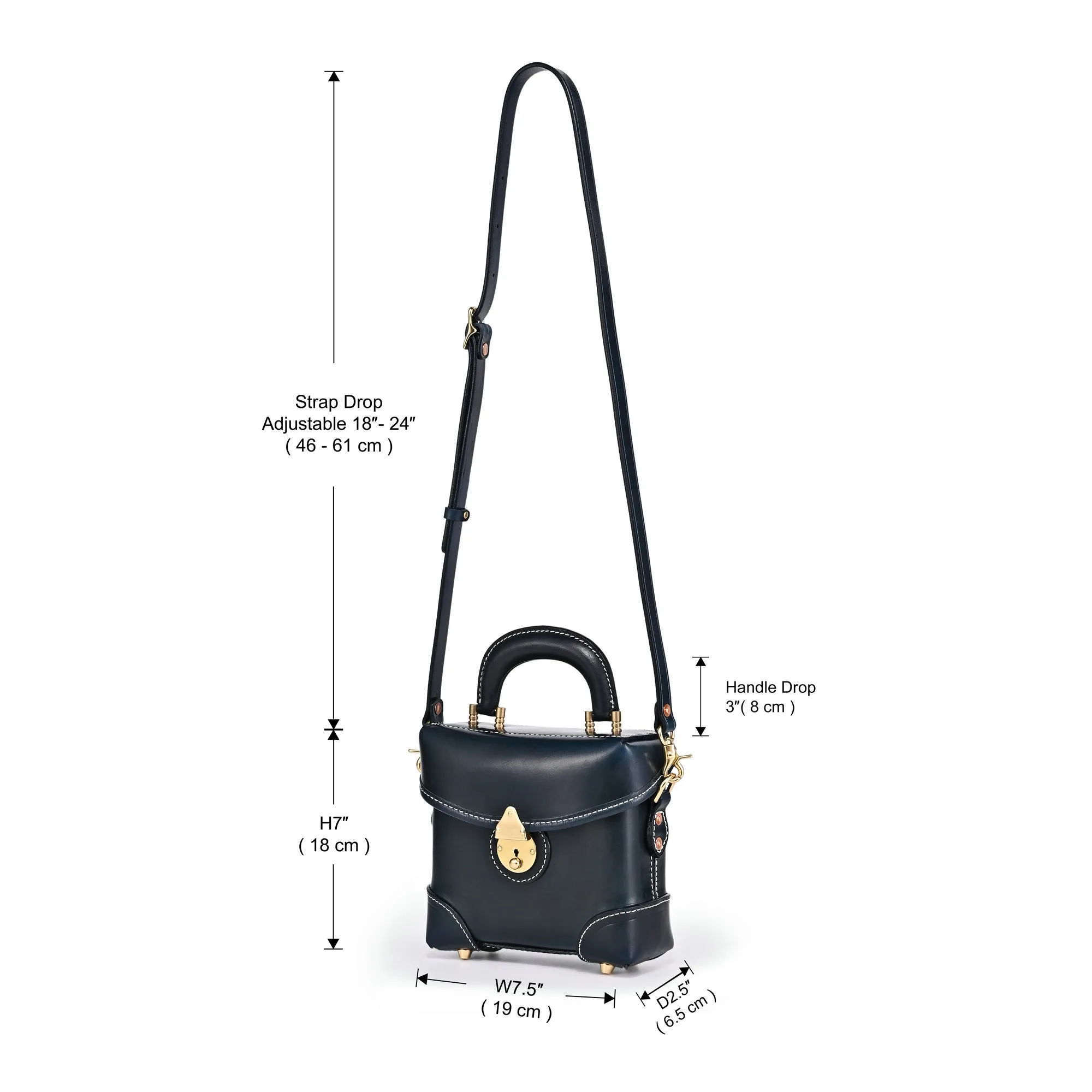 Azalea Vintage Box Crossbody