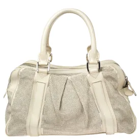 Burberry OffLeather Studded Ashbury Knight Satchel
