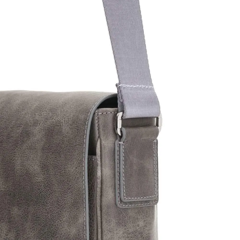 Calisto Handcrafted Leather Crossbody Satchel