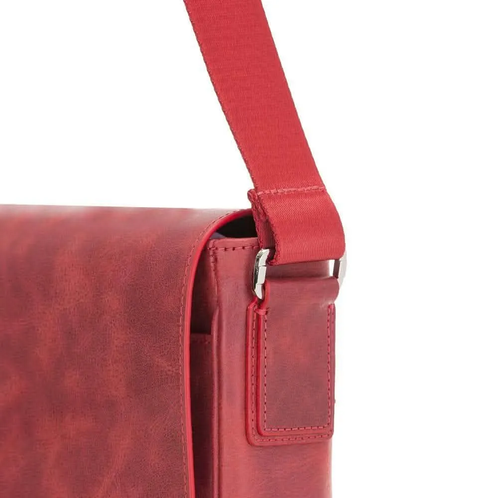 Calisto Handcrafted Leather Crossbody Satchel