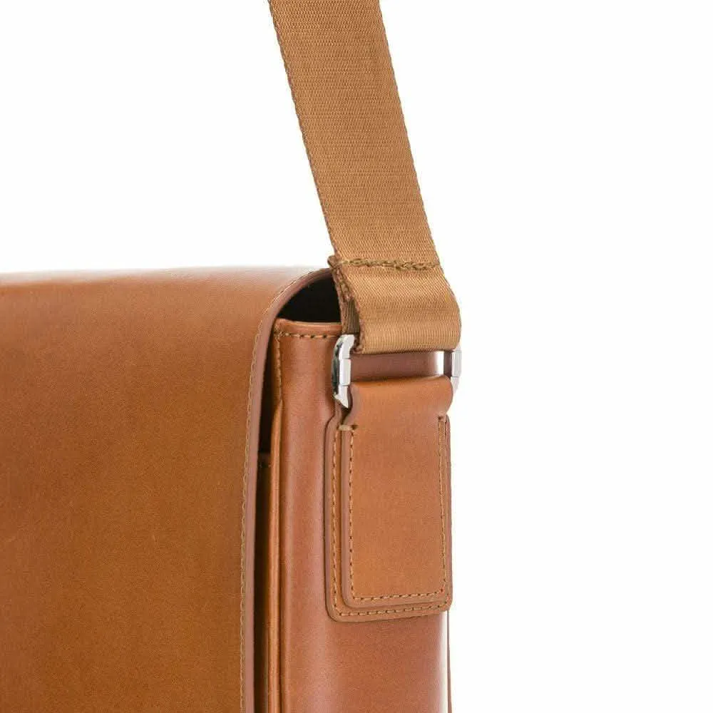 Calisto Handcrafted Leather Crossbody Satchel