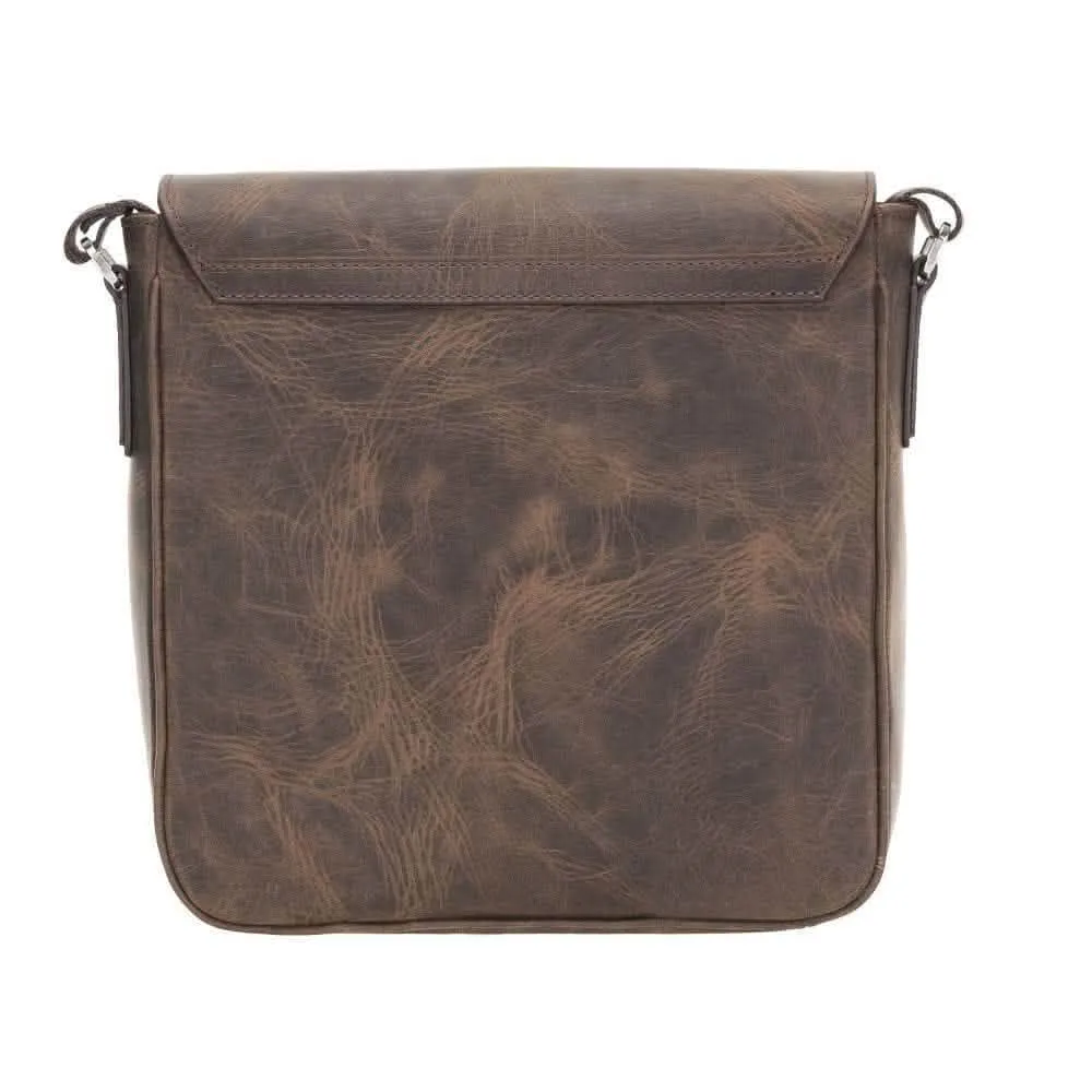 Calisto Handcrafted Leather Crossbody Satchel