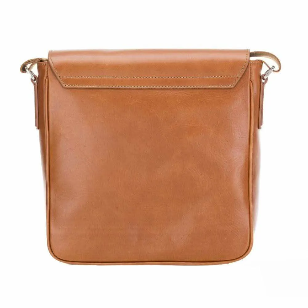 Calisto Handcrafted Leather Crossbody Satchel