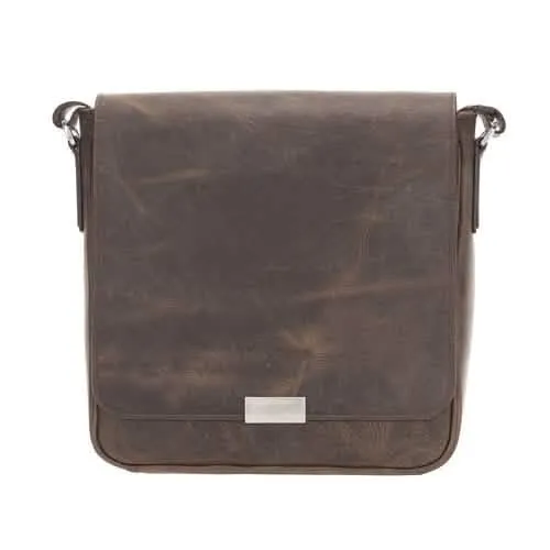 Calisto Handcrafted Leather Crossbody Satchel