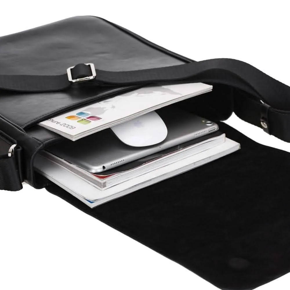 Calisto Handcrafted Leather Crossbody Satchel