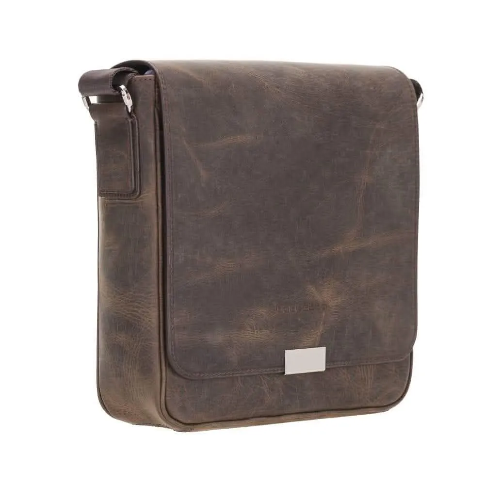 Calisto Handcrafted Leather Crossbody Satchel