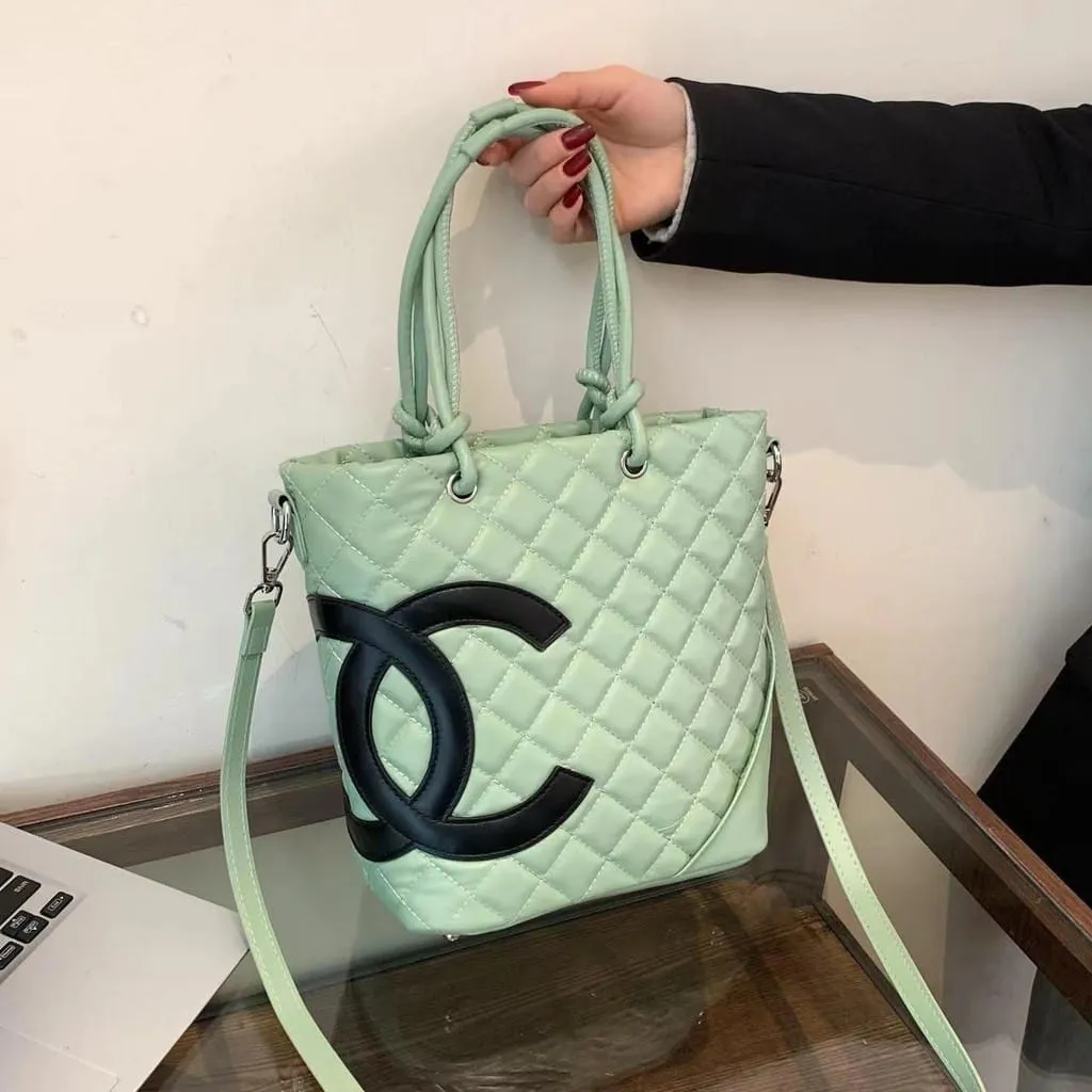 Cambon Ligne Medium Leather Tote Bag By Chanel