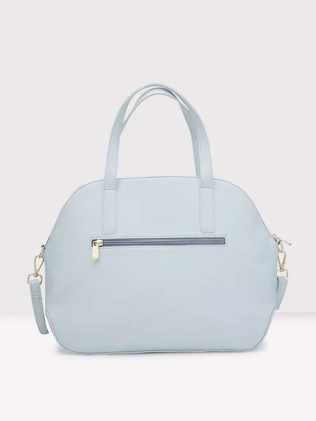 Caprese Jensen Medium Satchel Solid Faux Leather For Women