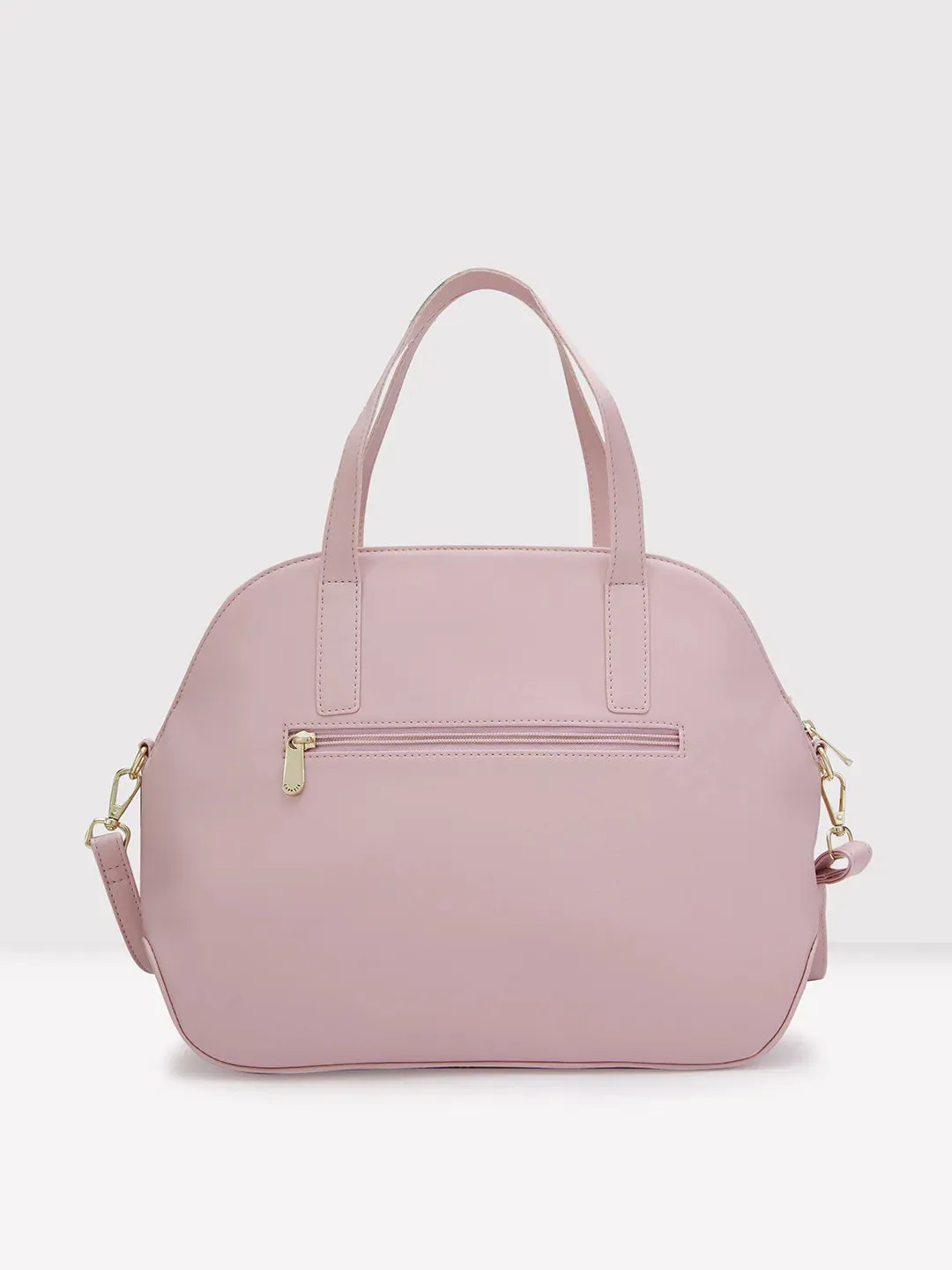 Caprese Jensen Medium Satchel Solid Faux Leather For Women