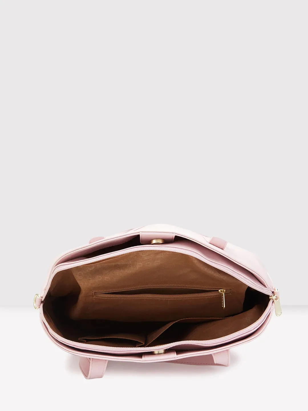 Caprese Jensen Medium Satchel Solid Faux Leather For Women
