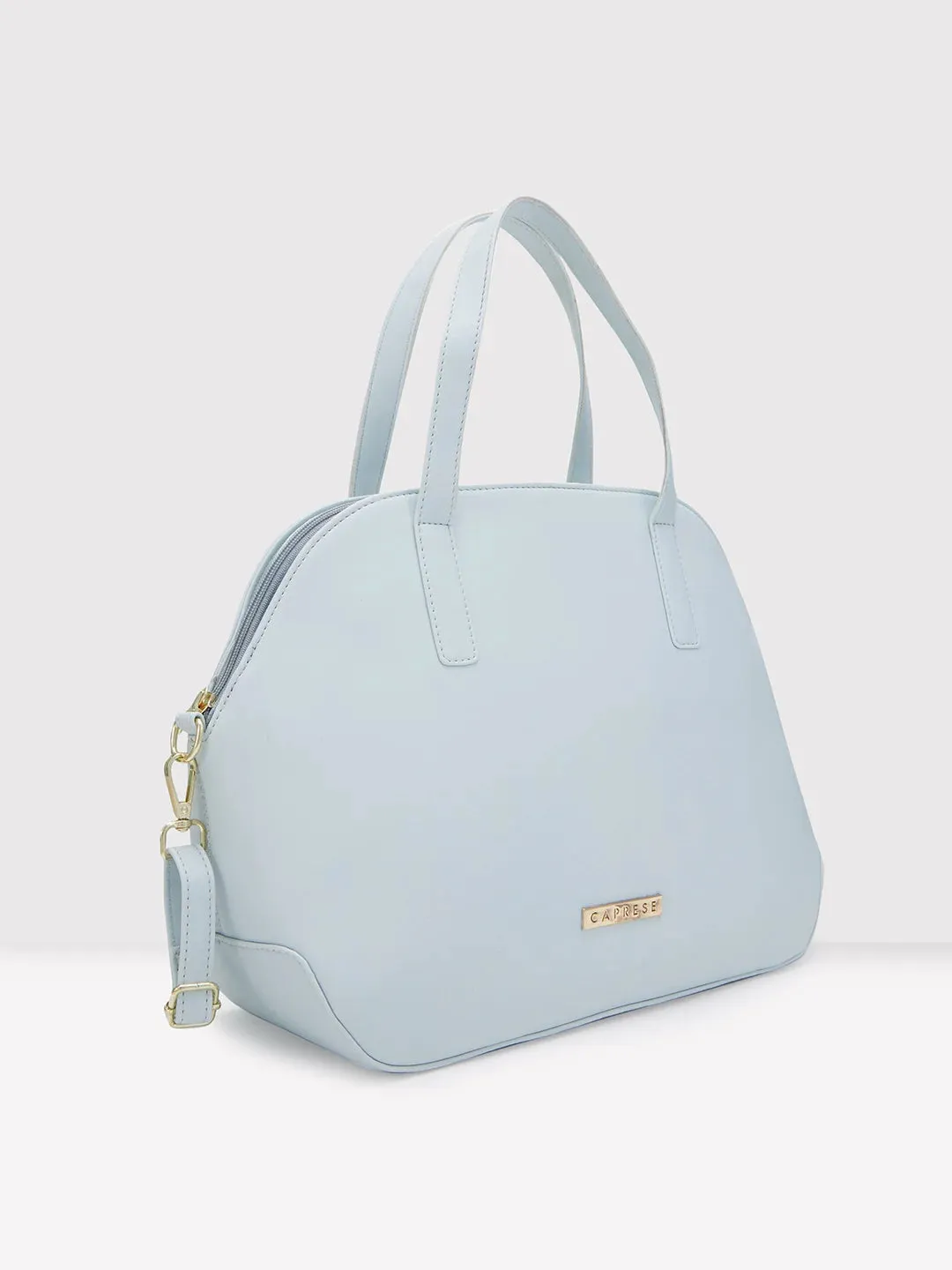 Caprese Jensen Medium Satchel Solid Faux Leather For Women