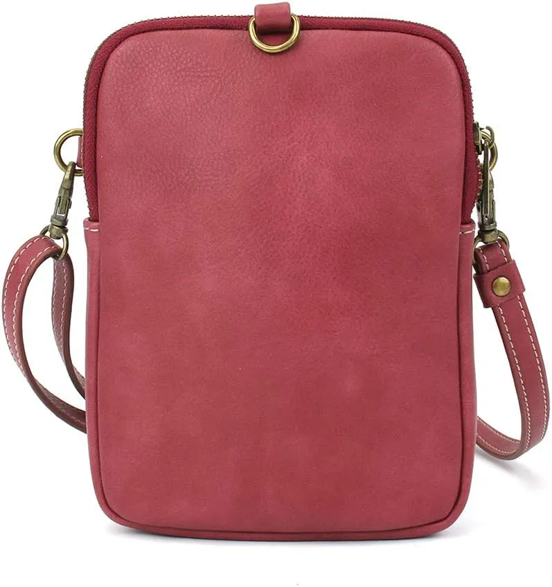 CHALA UNI Cellphone Xbody - Womens RFID Protected Faux Leather Crossbody Bag with Adjustable Strap