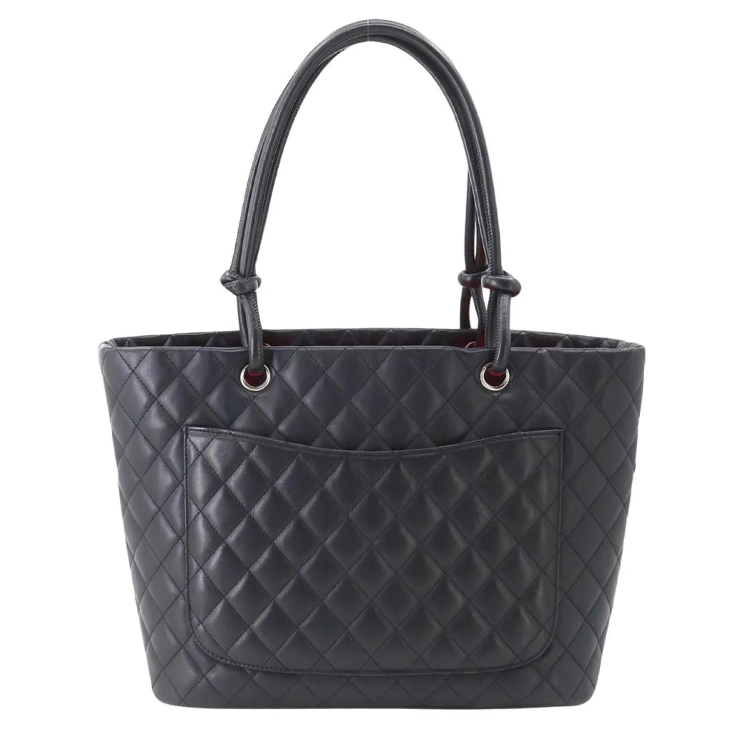 Chanel Cambon  Leather Tote Bag (Pre-Owned)