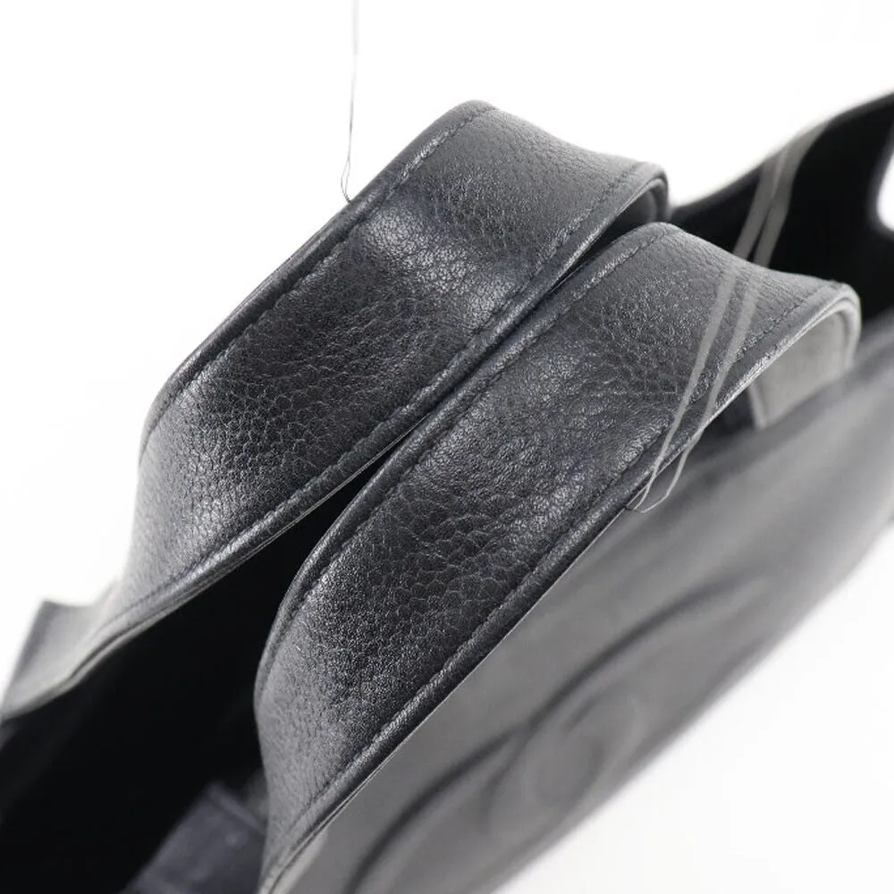 Chanel Coco Mark Tote Bag Black Matt