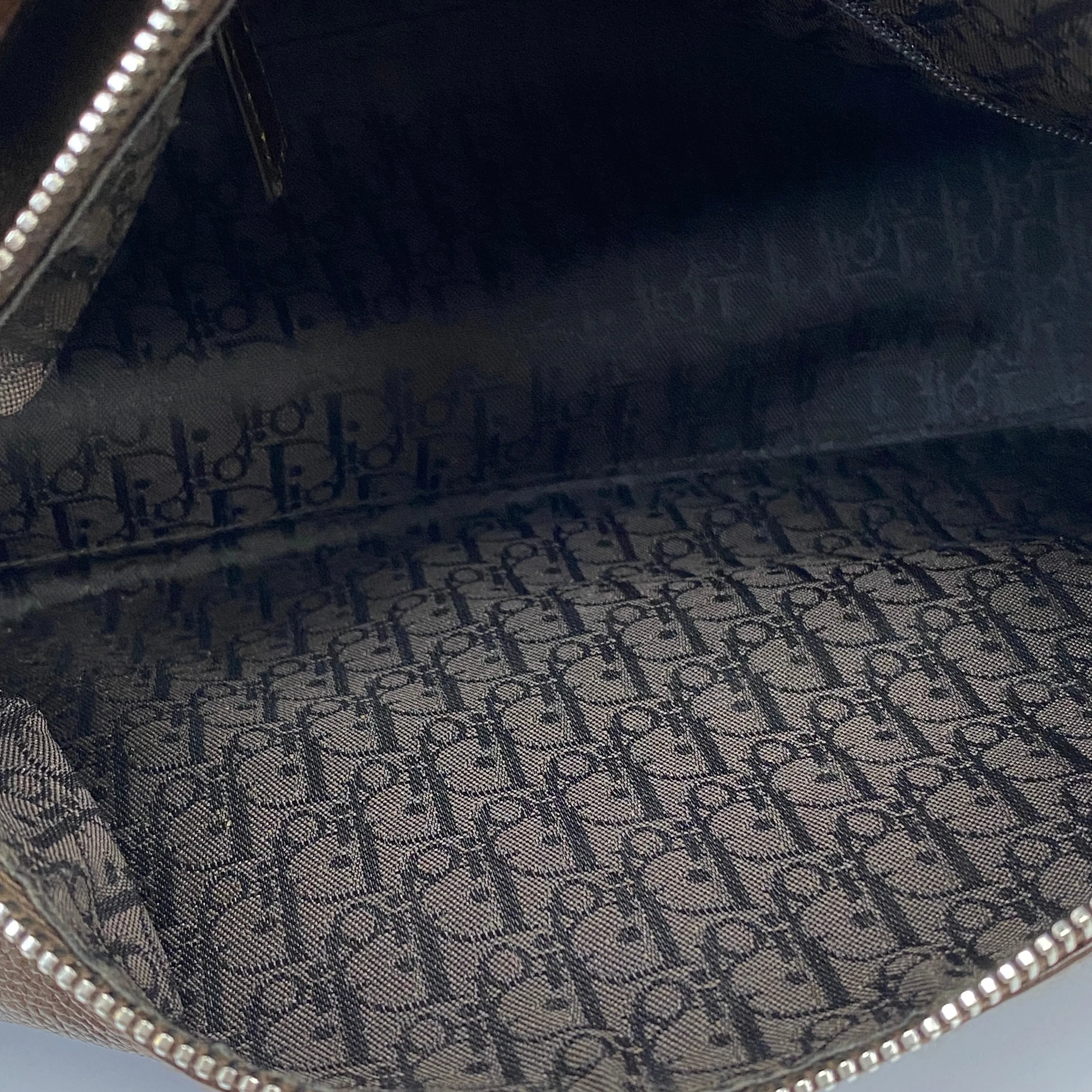 Christian Dior Galliano 2006 Brown Leather Flight