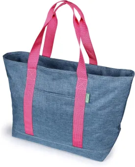 Creative Green Life Stylish Tote Bag for Women & Men - A Foldable Extra Large Tote Bag with Zipper Youll Love for Years