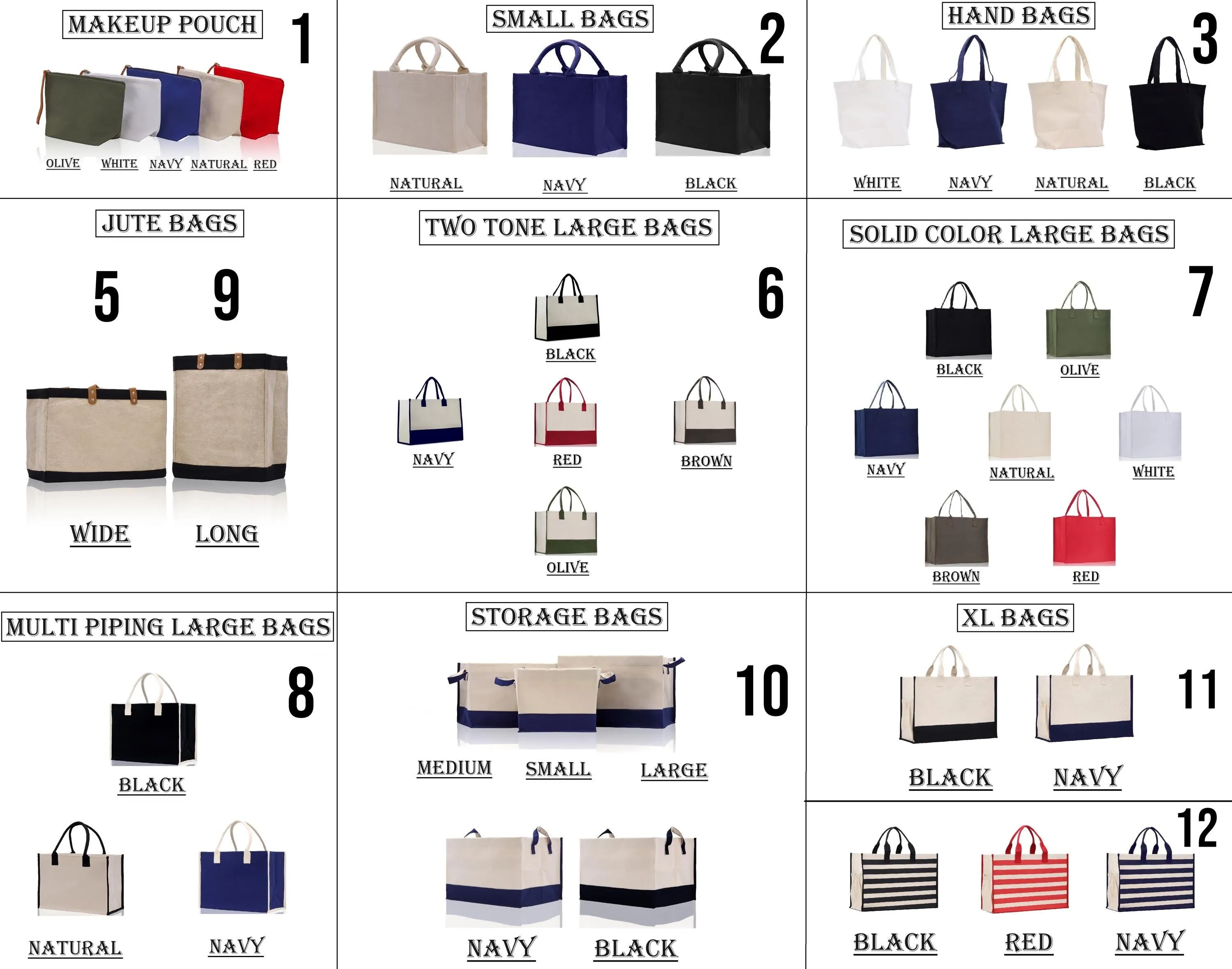 Custom Name Cotton Canvas Tote Bag Personalized Chic Pattern Tote Christmas Gift Bridesmaid Bag Premium Custom Tote Bag (PNTB1004)