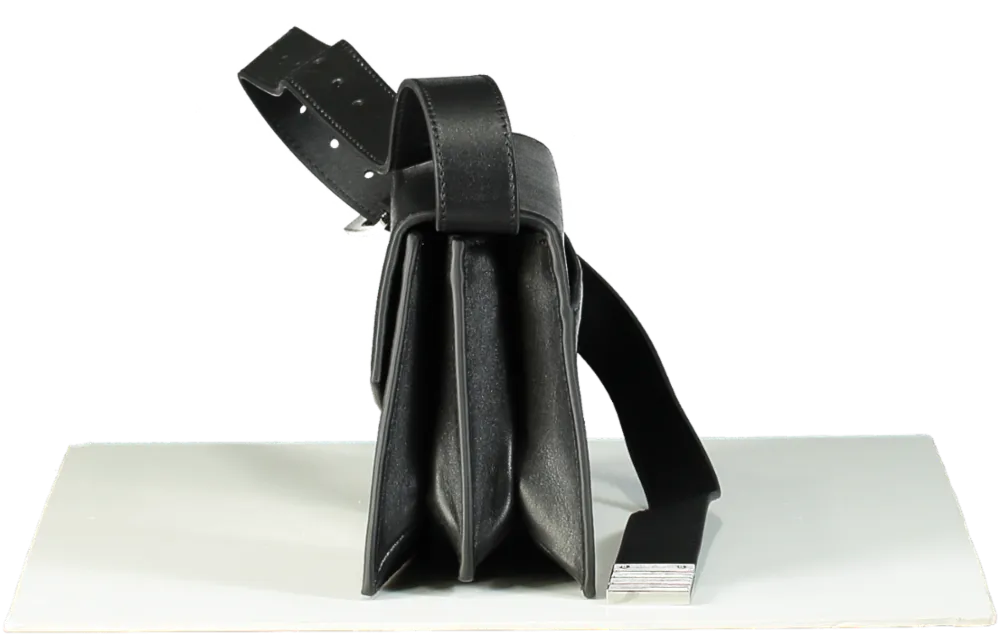 David Koma Black DK City Leather Bag