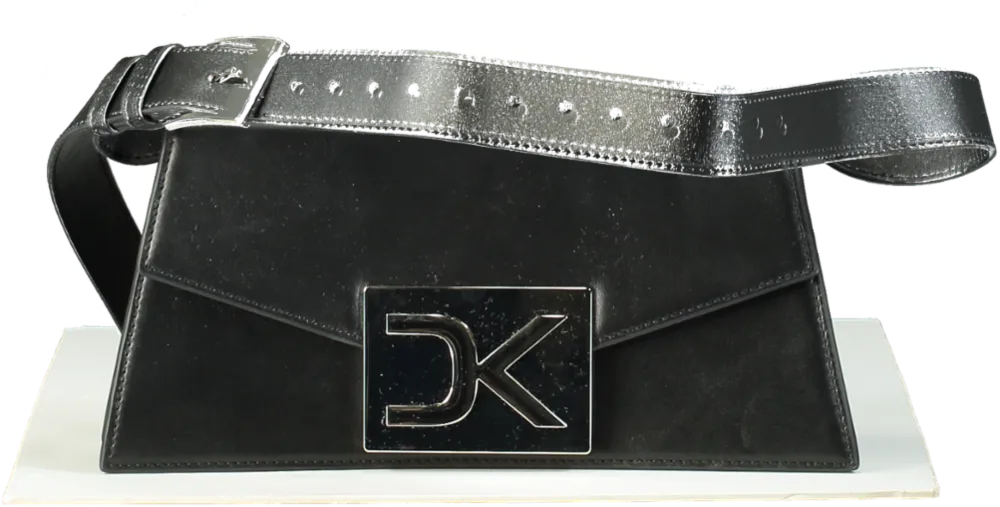 David Koma Black DK City Leather Bag