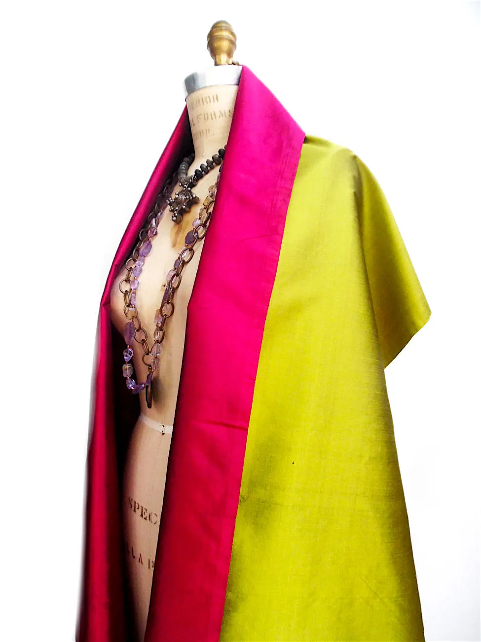 Double Sided Evening Shawl Garnet Combinations