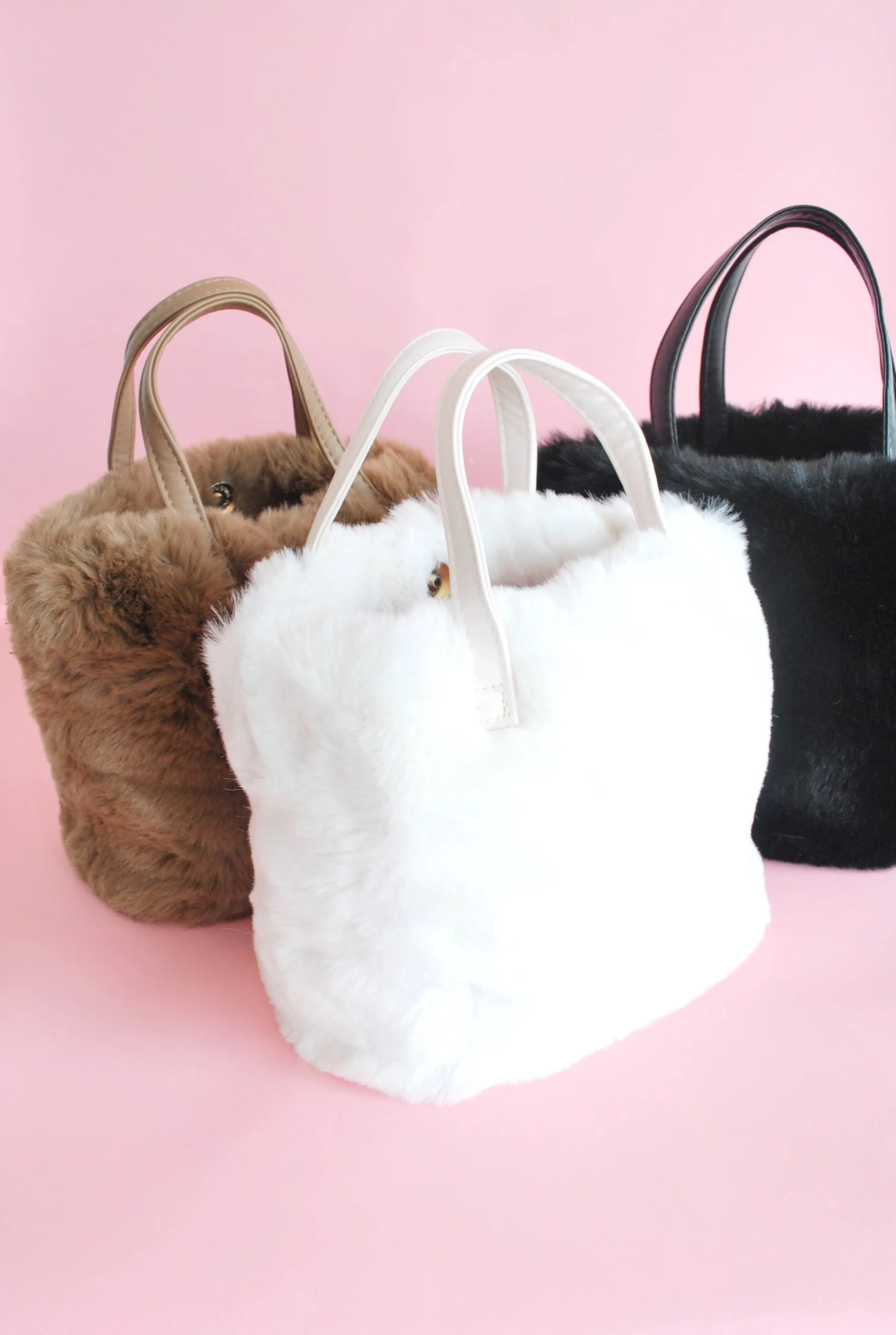 Elise Fur Tote