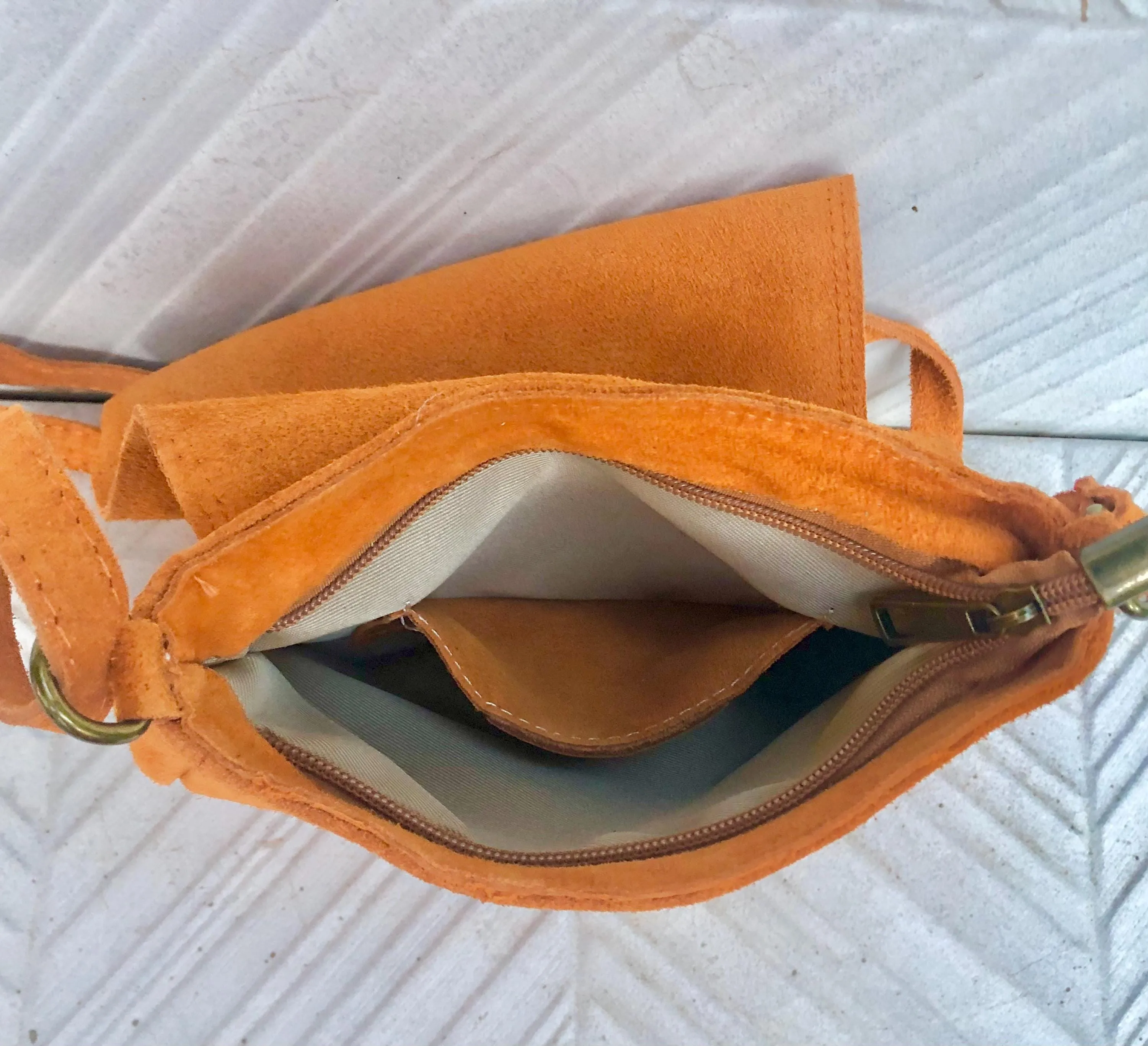 Green suede bag. Small crossbody /shoulder genuine leather purse. Sage green boho messenger bag with flap, zipper   tassel. Mint hippy purse