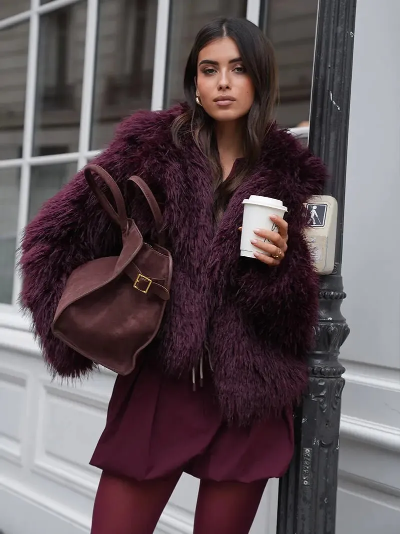 Henna | Luxe Suede Tote Bag with Timeless Elegance