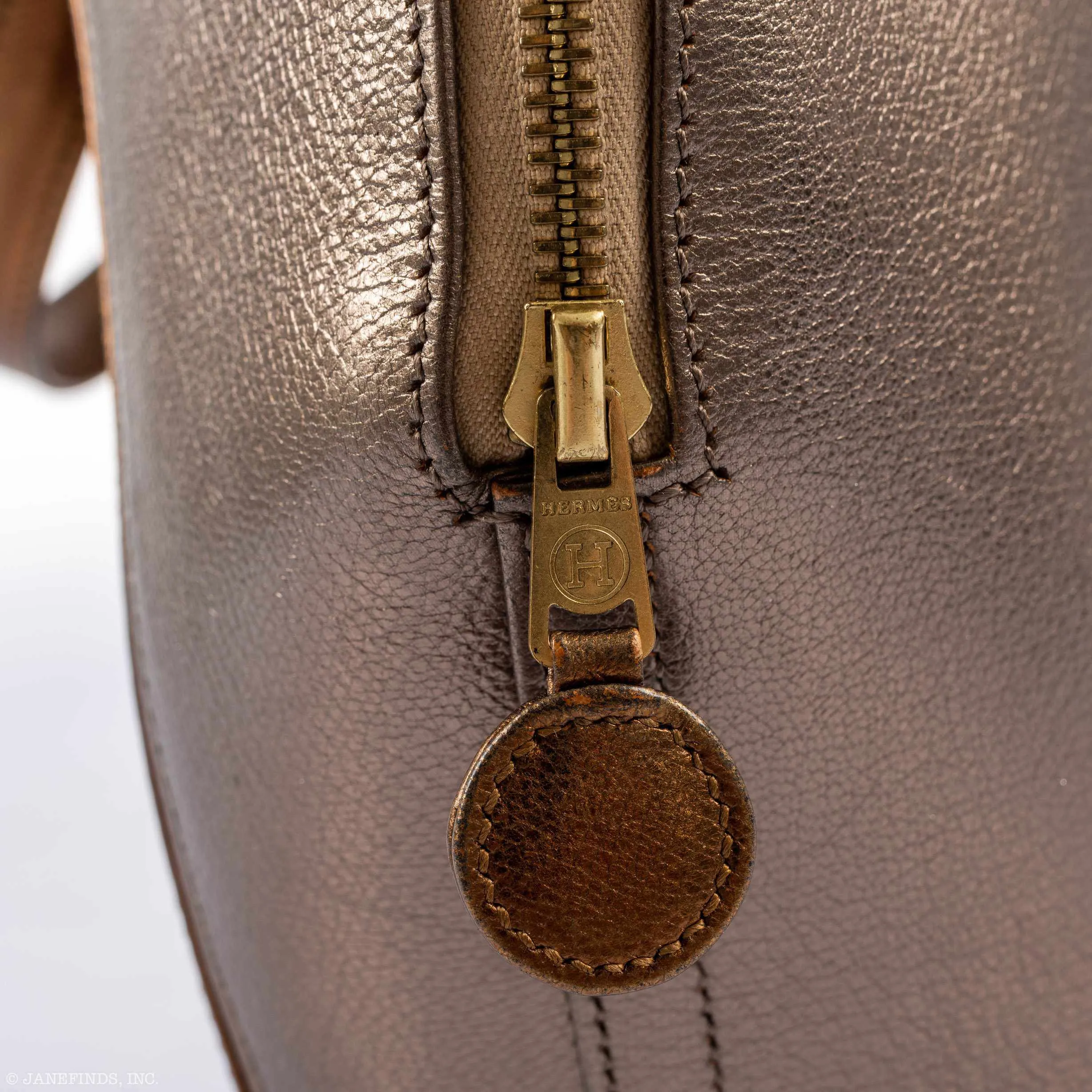 Hermès Unique Il de Shiki Metallic Gold, Copper, and Bronze Agneau Lambskin Gold Hardware
