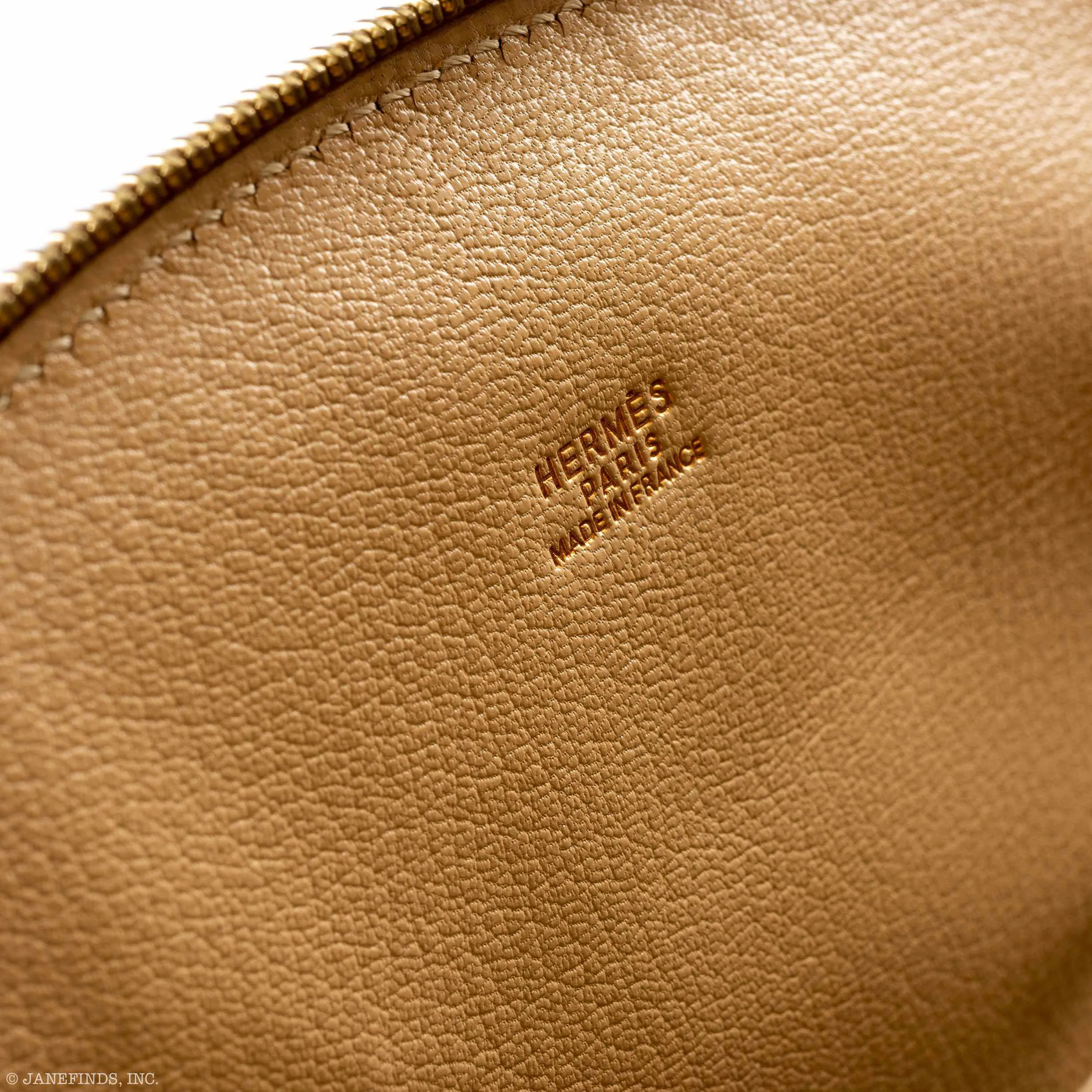 Hermès Unique Il de Shiki Metallic Gold, Copper, and Bronze Agneau Lambskin Gold Hardware