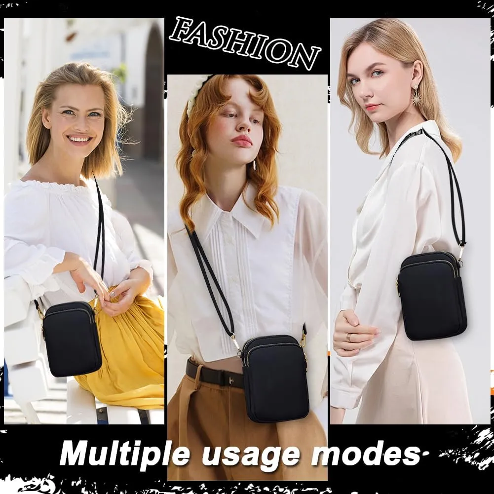 JANKS Small Crossbody Bag for Women Mini Cell Phone Bag Travel Pouch Wallet Purses Adjustable Over Shoulder Strap