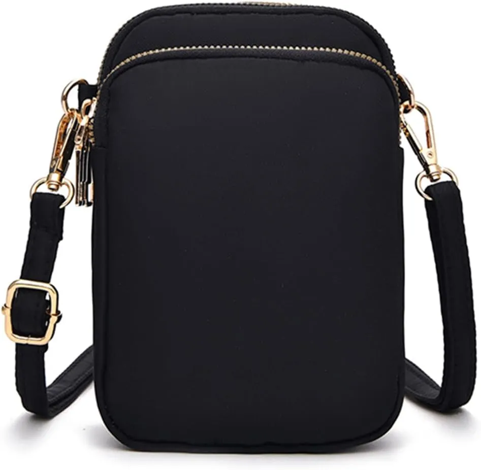 JANKS Small Crossbody Bag for Women Mini Cell Phone Bag Travel Pouch Wallet Purses Adjustable Over Shoulder Strap