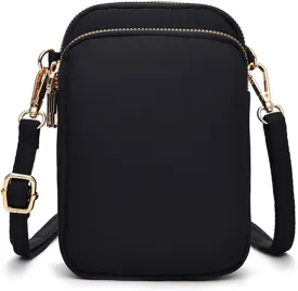 JANKS Small Crossbody Bag for Women Mini Cell Phone Bag Travel Pouch Wallet Purses Adjustable Over Shoulder Strap
