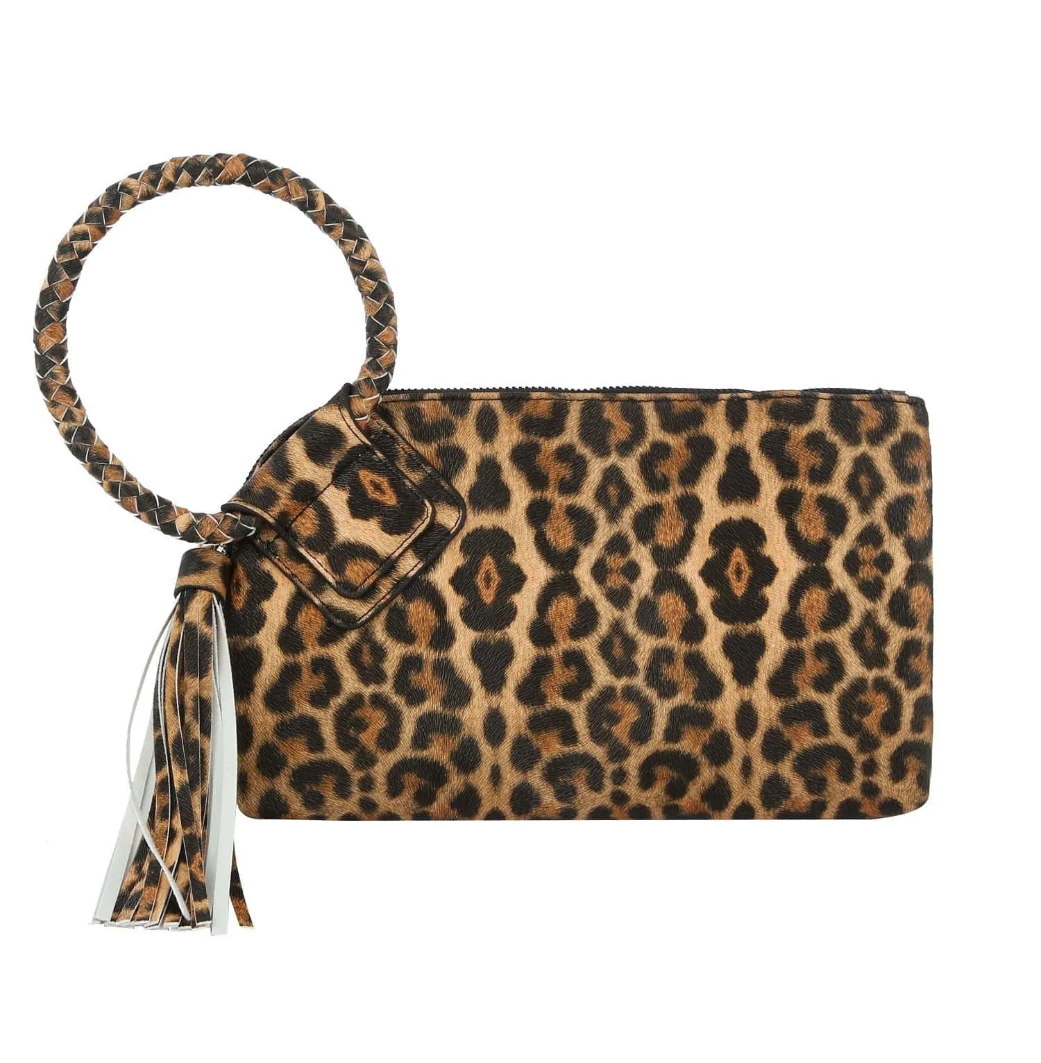 JYV0375 Animal Print Wristlet Pouch