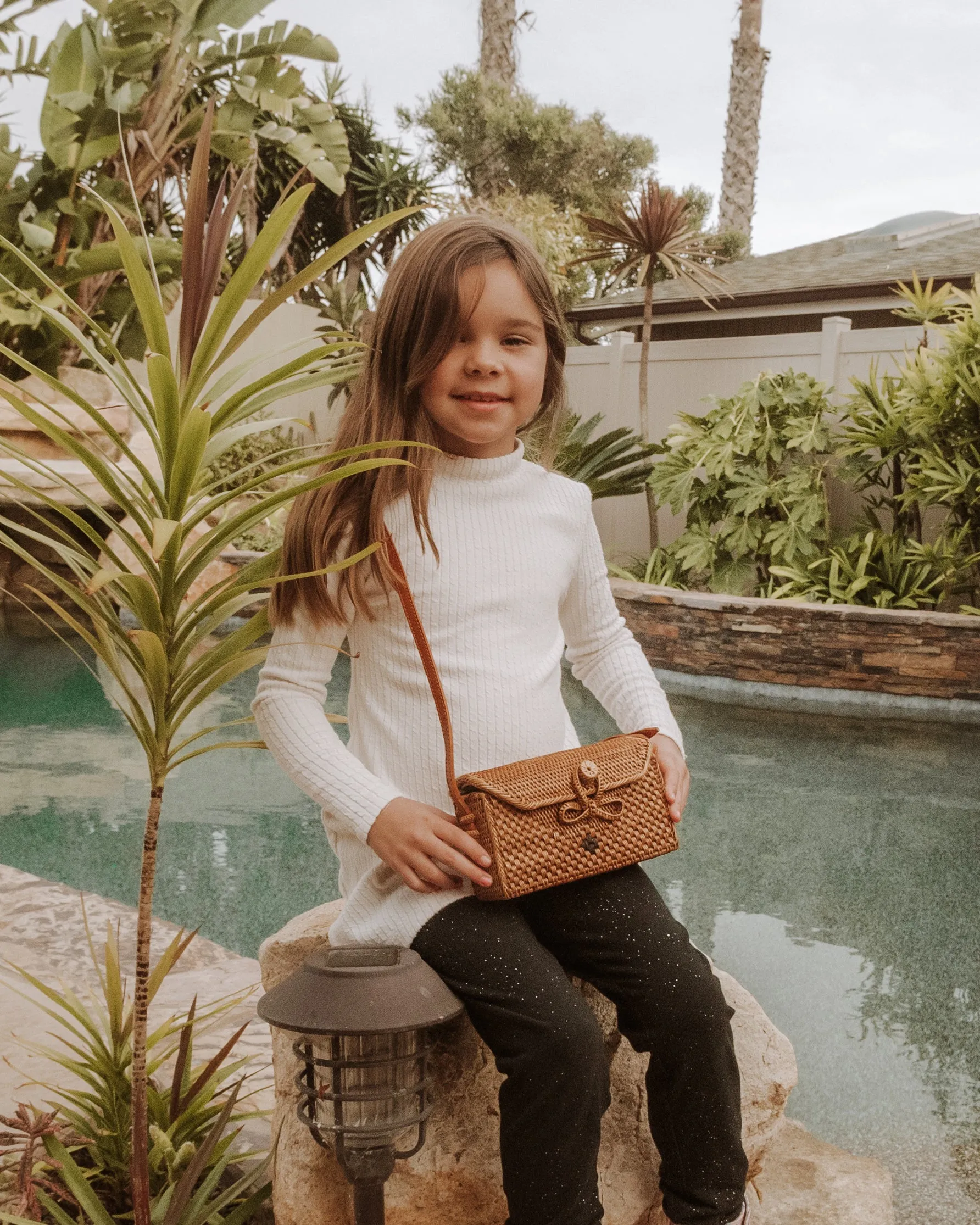 Kids Mawi Rattan Bag