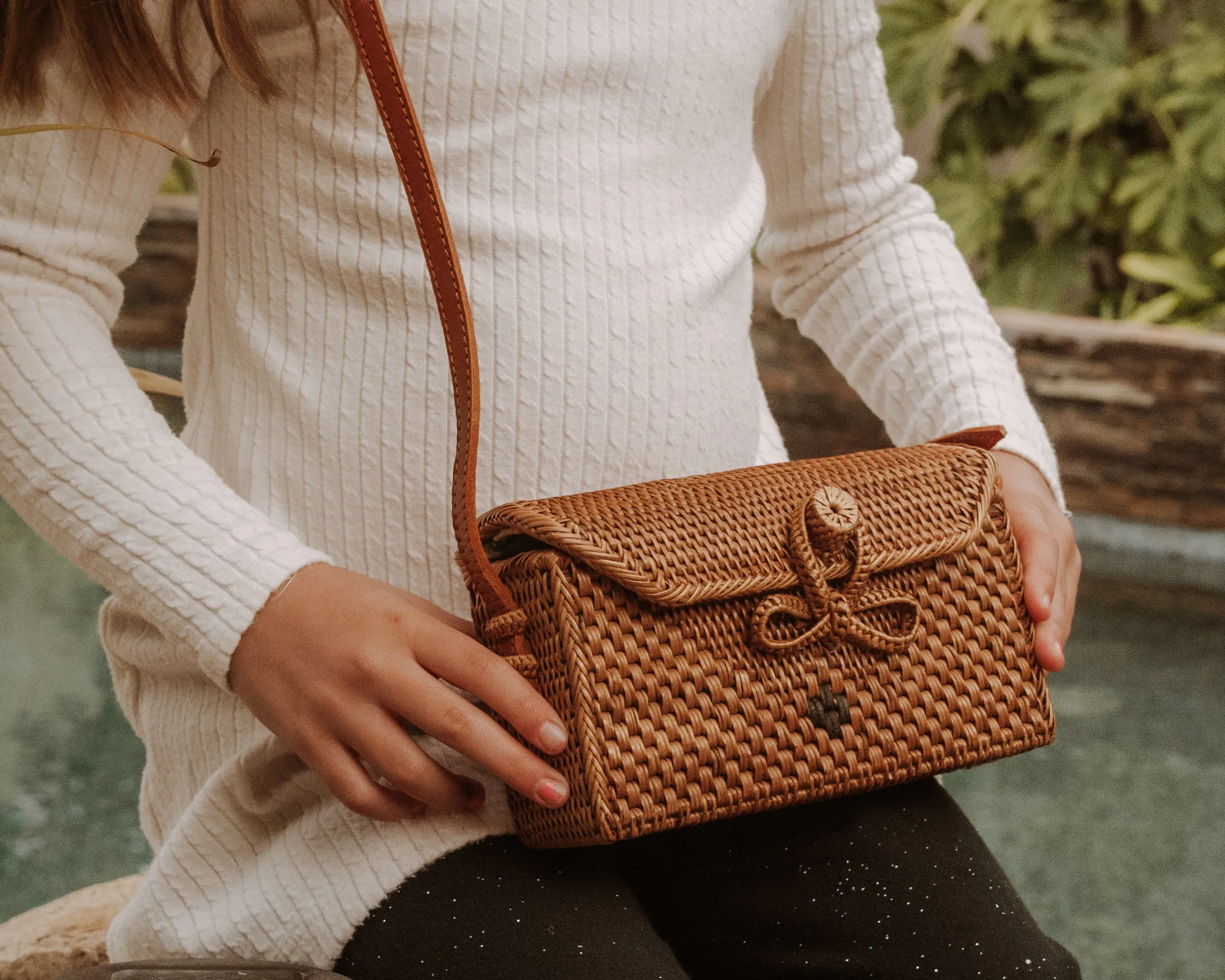 Kids Mawi Rattan Bag