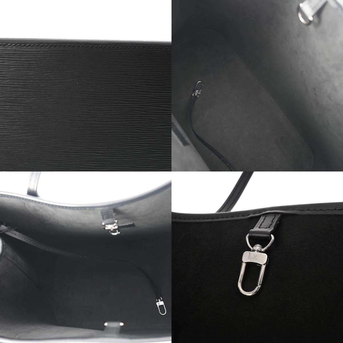 Louis Vuitton Epi Never Fullmm Noir Tote