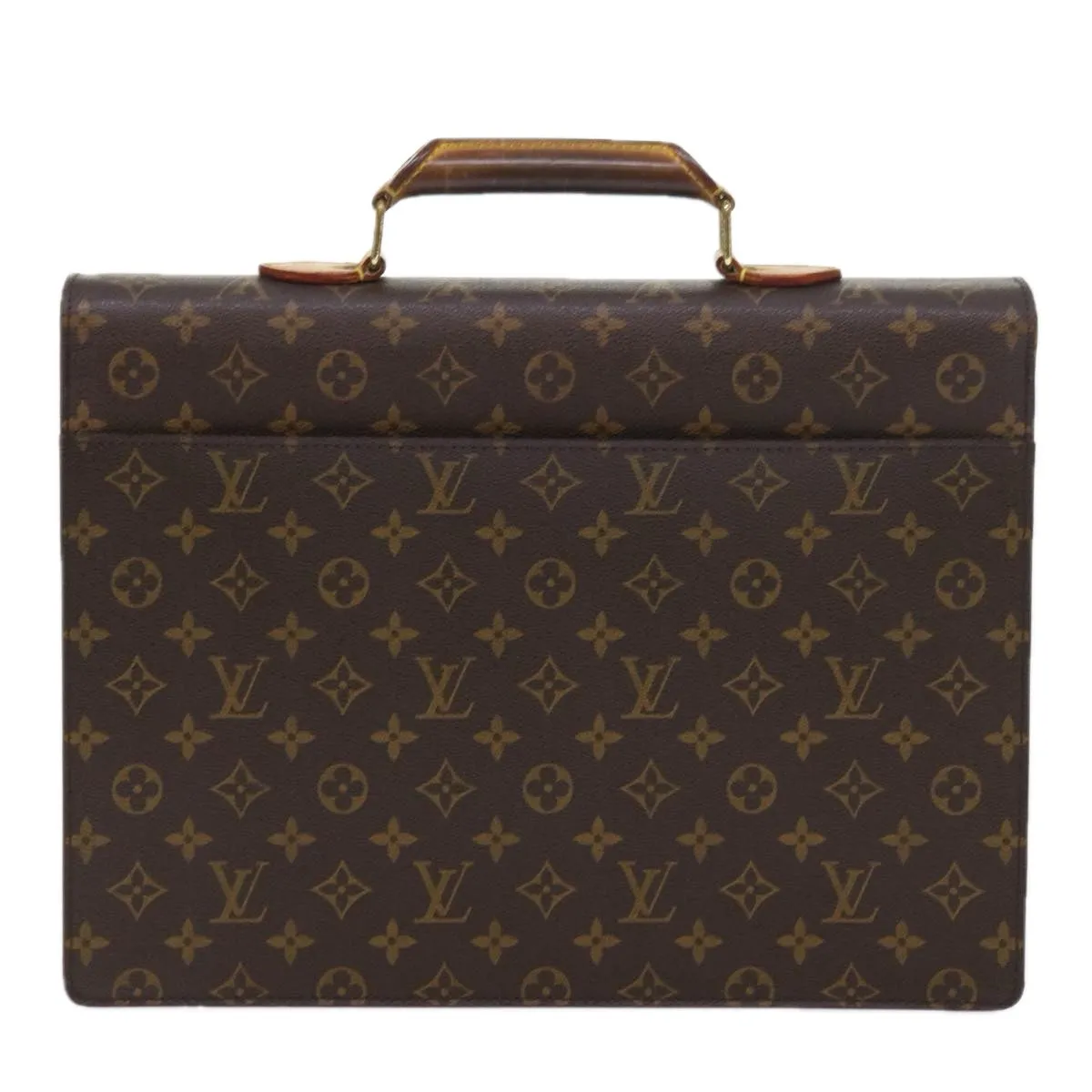 Louis Vuitton Serviette Conseiller  Canvas Handbag ()