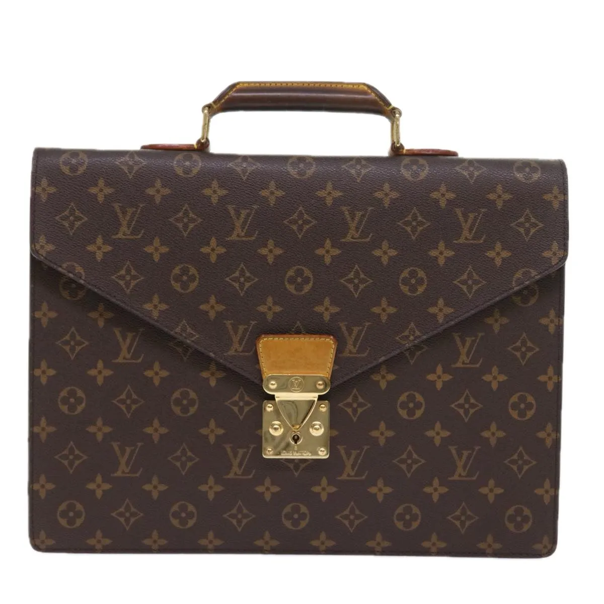 Louis Vuitton Serviette Conseiller  Canvas Handbag ()