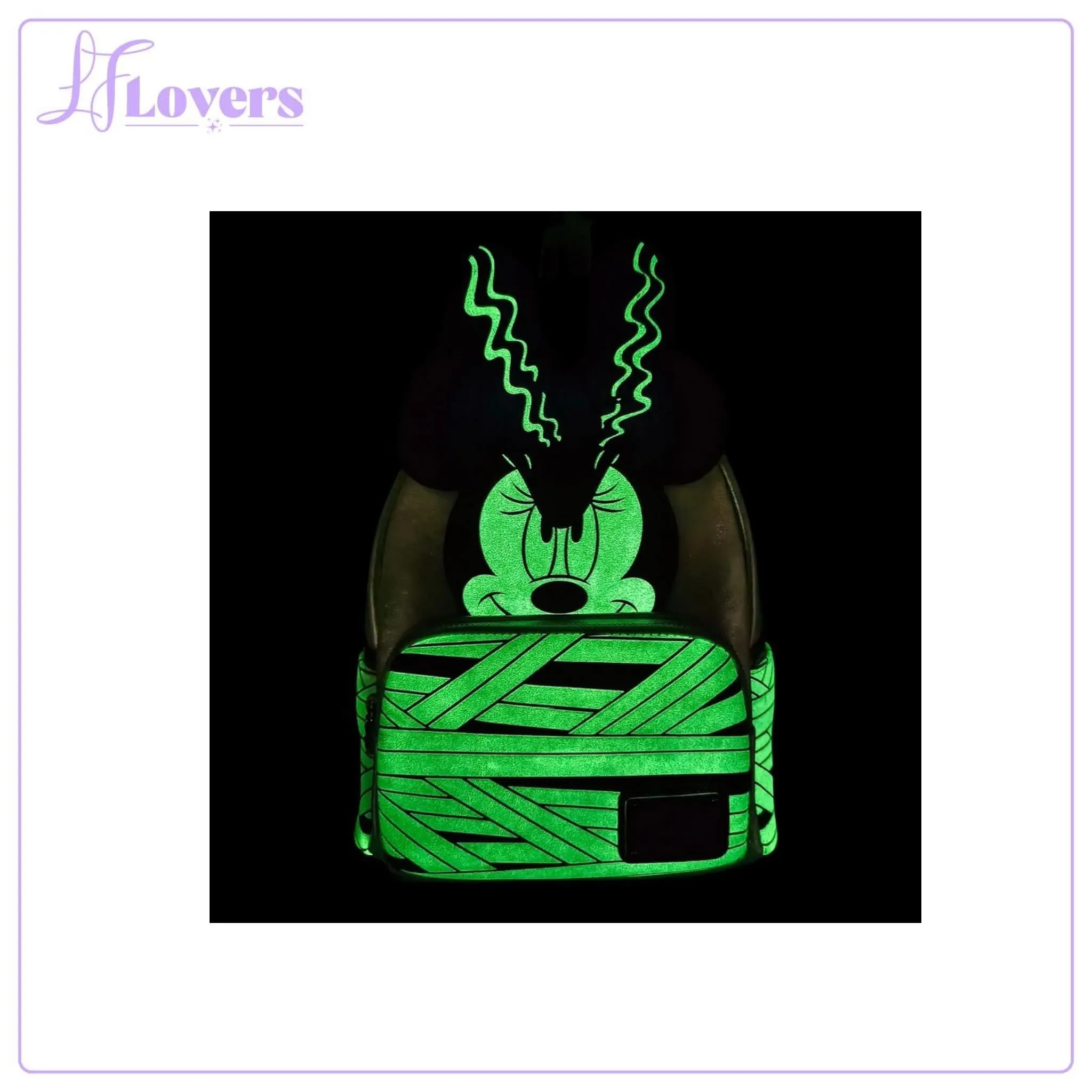 Loungefly Disney Bride of Frankenstein Minnie Mini Backpack