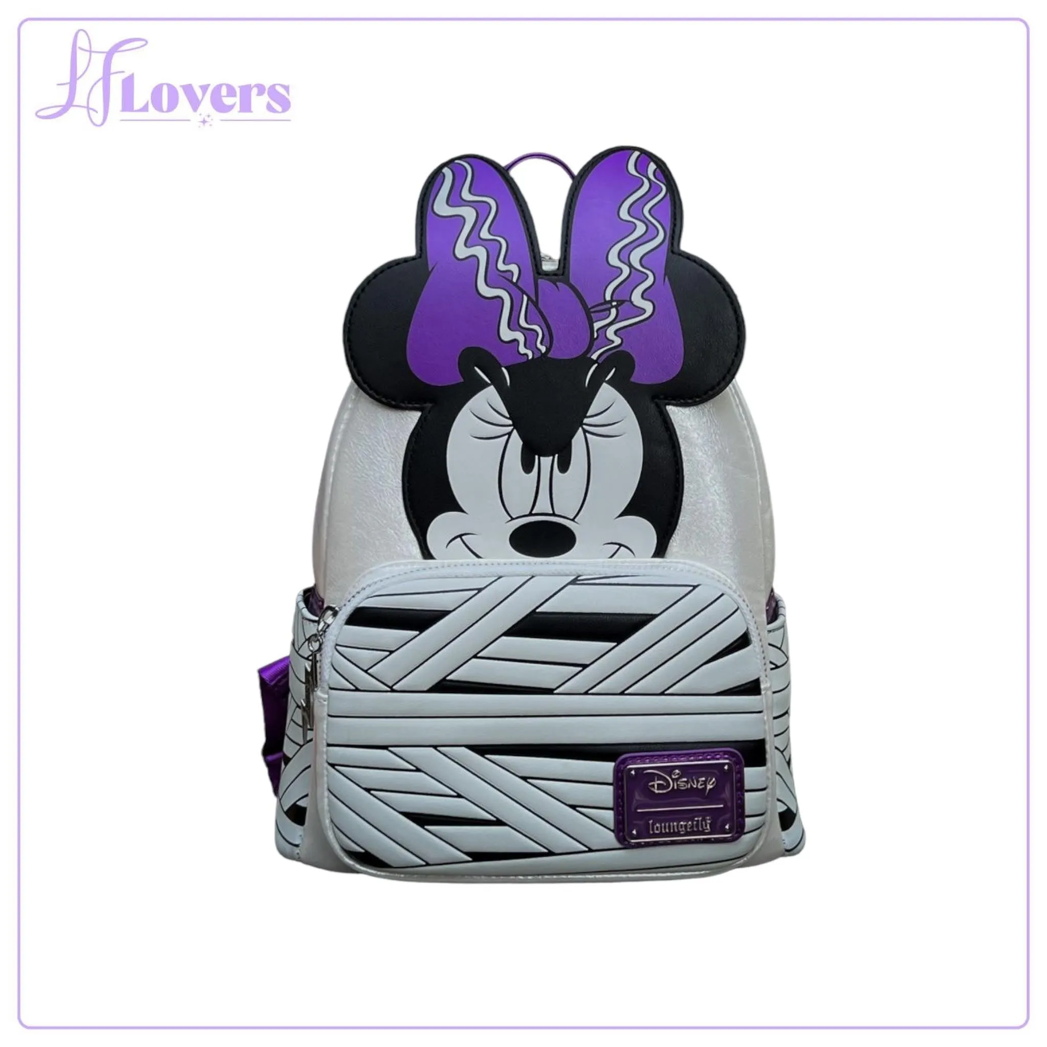 Loungefly Disney Bride of Frankenstein Minnie Mini Backpack