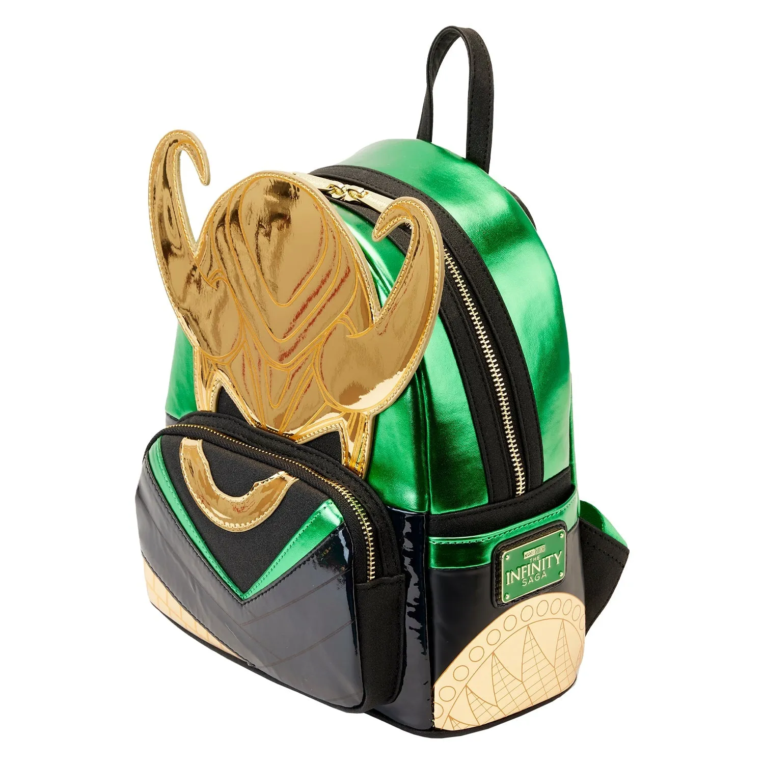 Loungefly Marvel Shine Loki Mini Backpack